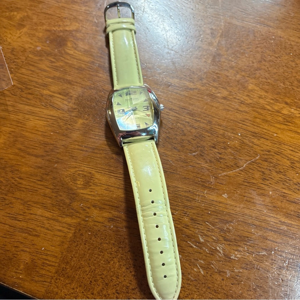 Joan Rivers Watch Egg Shell Leather - image 5